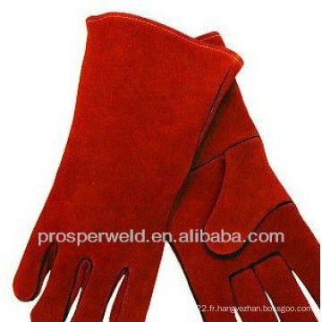 Gants en cuir souple Split